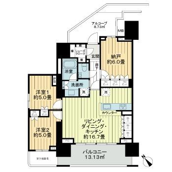 グランドメゾン江古田の杜 間取り