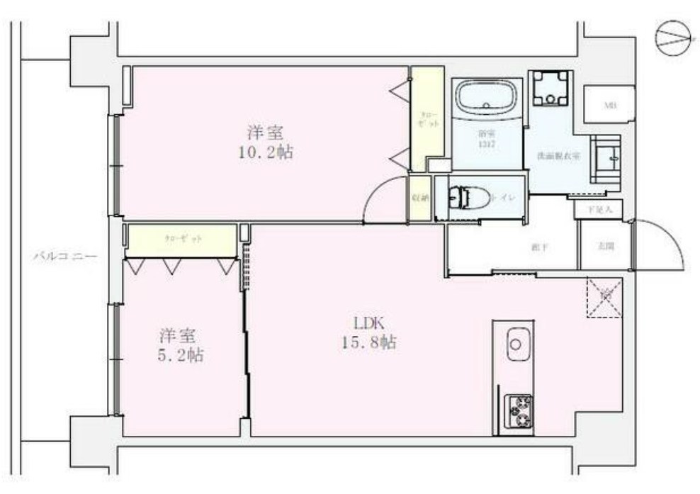 向山ガーデンレジデンス 間取り