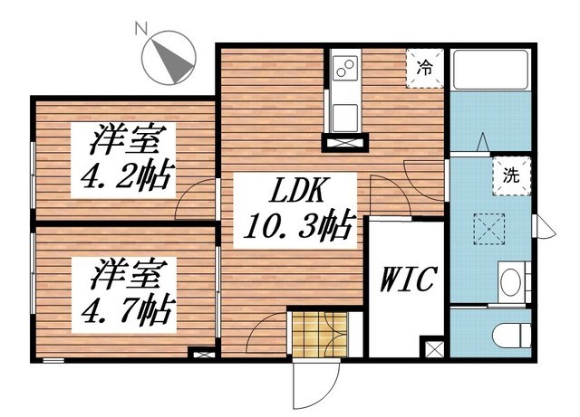 エクウス中村橋 間取り