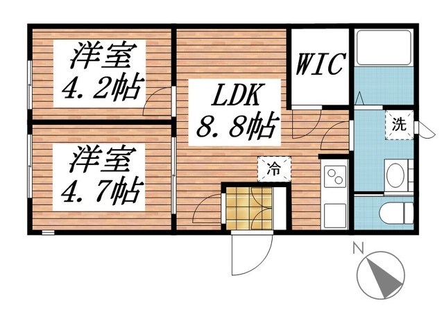 エクウス中村橋 間取り