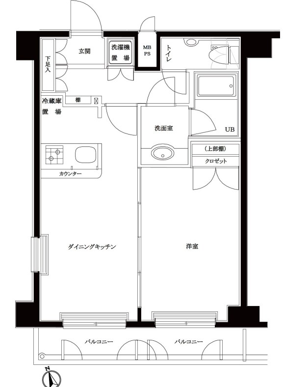 ルーブル鷺宮 間取り