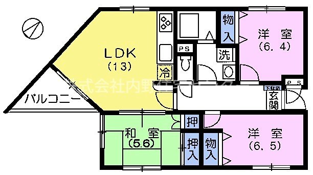 カーサ　デ　ローブル 間取り