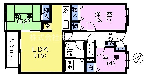 カーサ　デ　ローブル 間取り