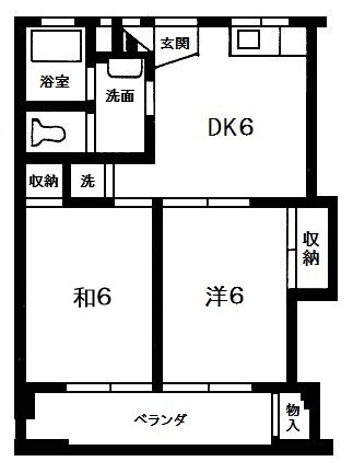第１ホワイトパレス 間取り