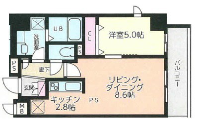 メゾン・プティ　シエル 間取り