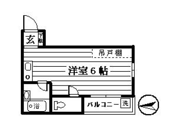 エメラルドマンション１ 間取り
