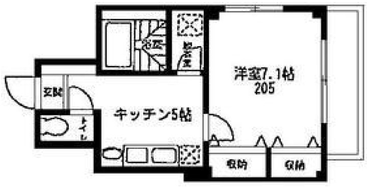 シャレエ千川 間取り