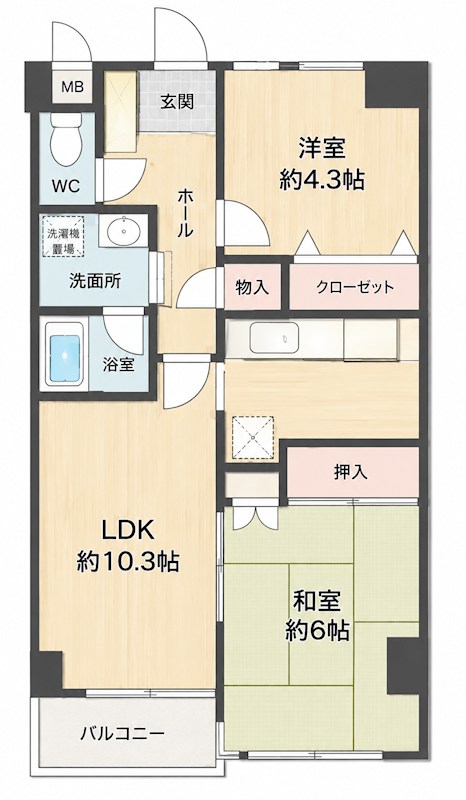 アドバンス江古田 間取り