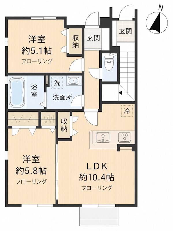 アボンリービレッジ 間取り