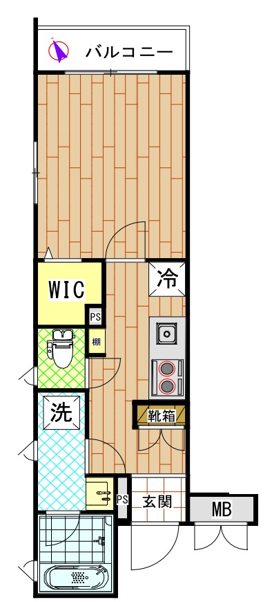 アリーチェ新江古田 間取り