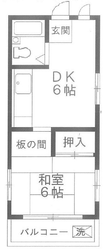 練馬区旭丘1丁目楽器可(弦楽器)マンション 間取り