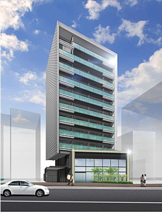 港区芝浦3丁目楽器可(防音・グランドピアノ・弦・管楽器・声楽)マンション 外観