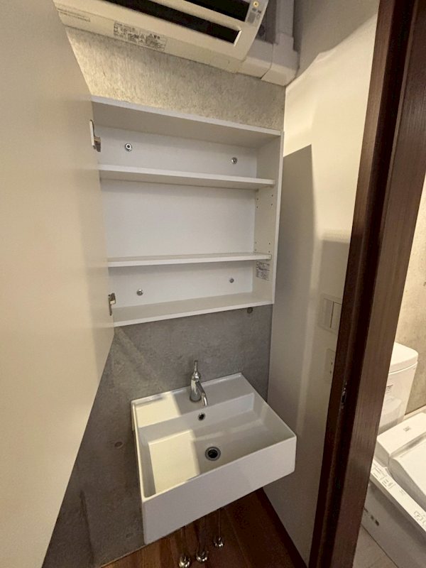 品川区小山6丁目楽器可（電子ピアノ・弦楽器・木管楽器サックスは除く）アパート 洗面所