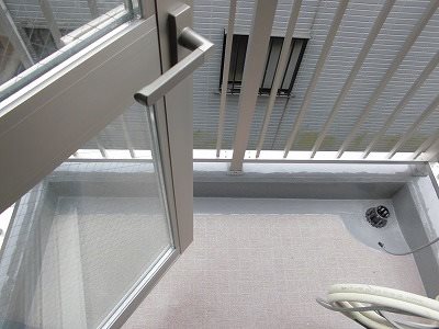コンセール中延 ベランダ
