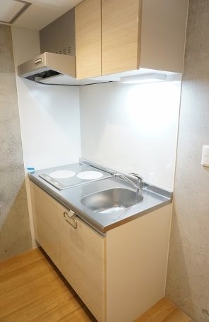 板橋区中丸町50楽器可（防音・24時間演奏・ピアノ・弦管楽器・声楽・DTM）マンション キッチン