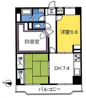 新座市野火止7丁目楽器可(グランドピアノ・弦・管・声楽)マンション 間取り