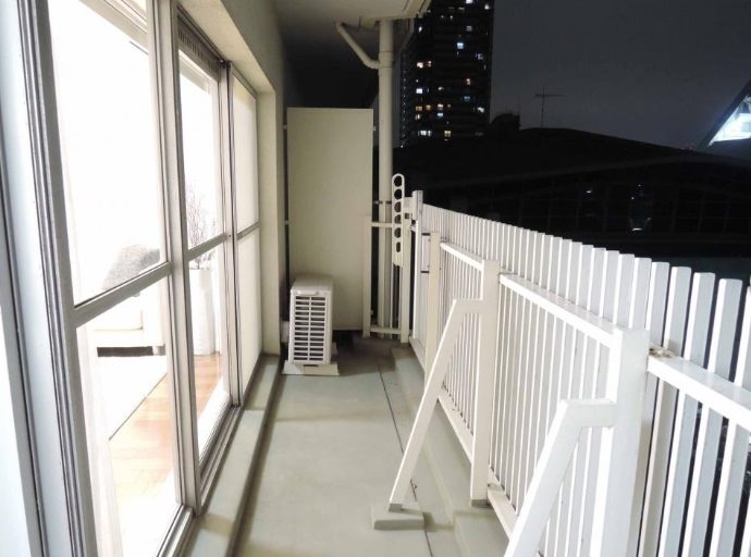 中野区中野4丁目楽器可(ピアノ・弦楽器)マンション ベランダ