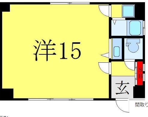 豊島区巣鴨5丁目楽器可(防音・グランドピアノ・弦・木管楽器・声楽)マンション 間取り