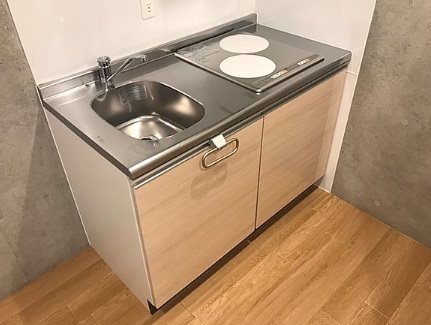 板橋区板橋2丁目楽器可(防音・24時間演奏・グランドピアノ・弦管楽器・声楽)新築マンション キッチン