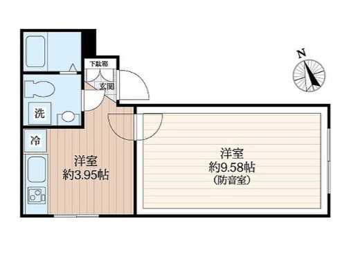 ラシクラス四谷 間取り