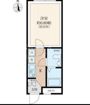 練馬区豊玉中1丁目楽器可(防音・24時間演奏・ピアノ・弦管楽器・声楽)マンション 間取り