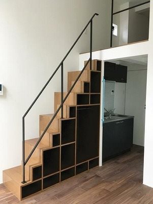 荒川区西日暮里6丁目楽器可(防音・ピアノ・弦・管楽器・声楽)アパート リビング
