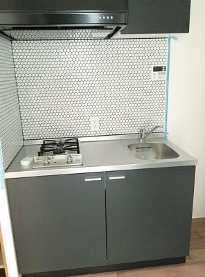荒川区西日暮里6丁目楽器可(防音・ピアノ・弦・管楽器・声楽)アパート キッチン