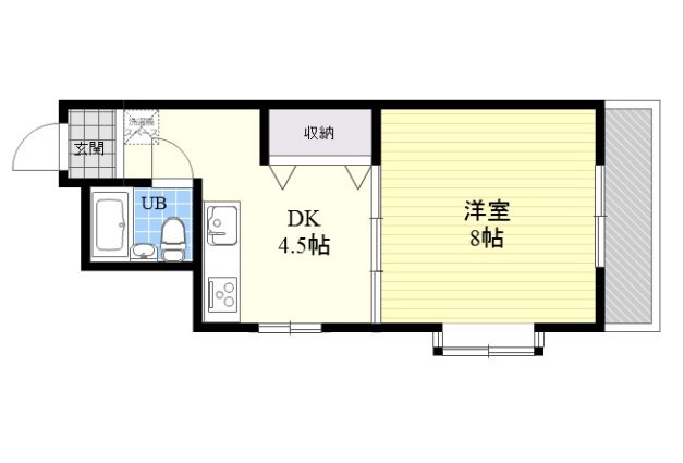 杉並区天沼2丁目楽器可(ピアノ・弦楽器)マンション 間取り