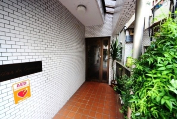 杉並区天沼2丁目楽器可(ピアノ・弦楽器)マンション エントランス
