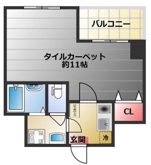 板橋区板橋1丁目楽器可(防音・ピアノ・弦管楽器・声楽・DTM)マンション 間取り