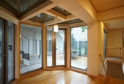 目黒区自由が丘2丁目楽器可(防音・24時間演奏・ピアノ・弦・管打楽器・声楽)マンション ベランダ