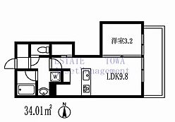 杉並区上高井戸1丁目楽器可（グランドピアノ可その他楽器相談）マンション 間取り