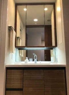 杉並区上高井戸1丁目楽器可（グランドピアノ可その他楽器相談）マンション 洗面所