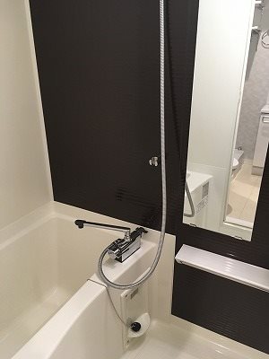 練馬区栄町27番楽器可(防音・弦・木管楽器・声楽)マンション 風呂画像