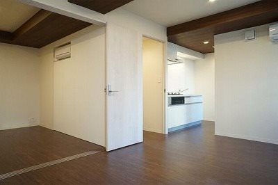 渋谷区富ヶ谷2丁目楽器可(防音・弦・管楽器・声楽)マンション リビング
