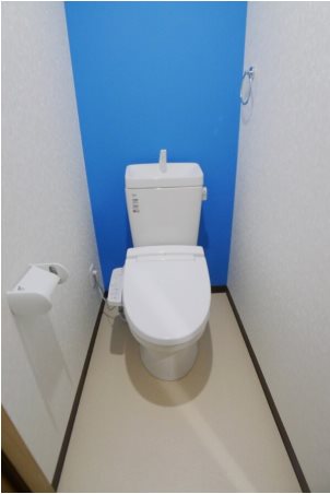 西東京市芝久保町2丁目楽器可(防音・グランドピアノ・弦・管楽器・声楽)マンション トイレ