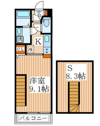 西東京市芝久保町2丁目楽器可(防音・グランドピアノ・弦・管楽器・声楽)マンション 間取り