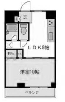 練馬区羽沢1丁目楽器可（アップライトピアノ・弦・木楽器・声楽）マンション 間取り