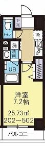 江戸川区東葛西6丁目楽器可(弦楽器・DTM)マンション 間取り