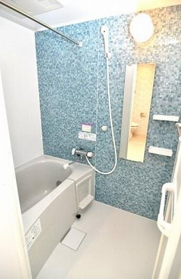 調布市入間町3丁目楽器可(防音・グランドピアノ・弦・管楽器)マンション 風呂画像