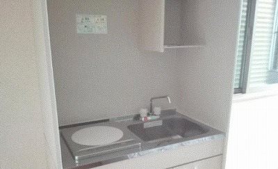 調布市上石原2丁目楽器可(防音・弦・管楽器・声楽)アパート キッチン