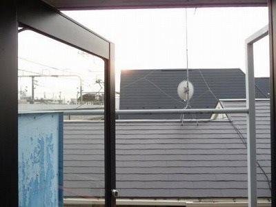 世田谷区豪徳寺1丁目楽器可(防音・グランドピアノ・弦・管楽器)マンション ベランダ