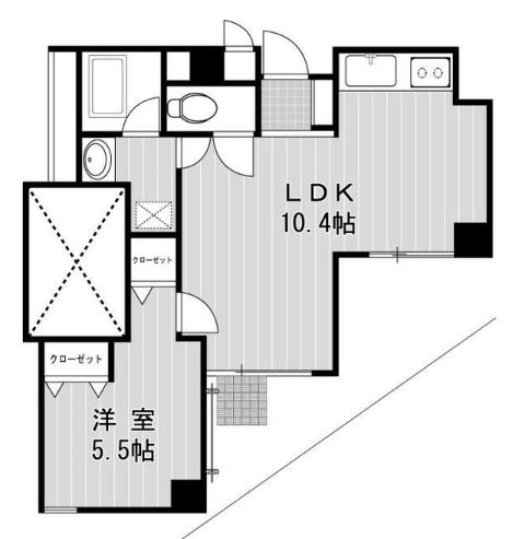 中野区江原町3丁目楽器可（グランドピアノ・弦管楽器・声楽）マンション 間取り