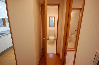 和光市下新倉2丁目楽器可（防音・グランドピアノ・弦・管打楽器・声楽）マンション トイレ