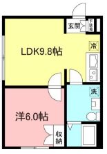 豊島区池袋本町2丁目楽器可(防音・ピアノ・弦管楽器・声楽・DTM)築浅マンション 間取り