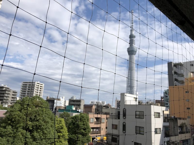 墨田区吾妻橋1丁目楽器可(防音・ピアノ・グランドピアノ・弦楽器・木管楽器・声楽・ＤＴＭ)マンション 眺望