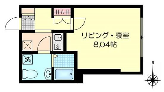 杉並区高円寺北3丁目楽器可(ピアノ・弦楽器)マンション 間取り