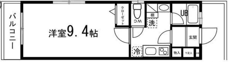 横浜市中区新山下1丁目楽器可(防音・グランドピアノ・弦楽器)マンション 間取り
