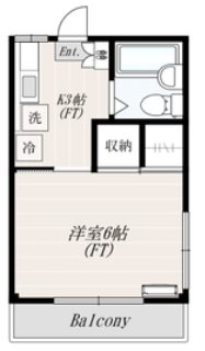 川崎市高津区久地4丁目楽器可（ピアノ・弦管楽器・声楽・DTM）マンション 間取り