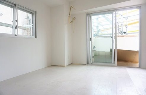 板橋区仲町楽器可(防音・ピアノ・弦管楽器・声楽)マンション ベランダ